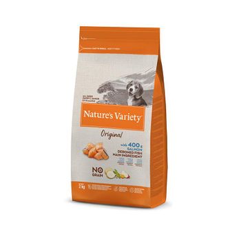 Nature's Variety Canin Puppy No Grain Salmon 2kg