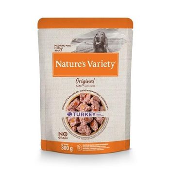 Nature's Variety Canine Adult Pate Med Max Pavo 8x300gr