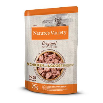 Nature's Variety Feline Adult Pate Pollo Ganso 12x70gr