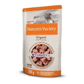 Nature's Variety Canine Adult Original Mini Pavo 8x150gr