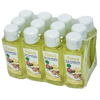 Gel Sanitario Hidroalcohólico S´nonas Aromas 100 Ml. Aroma Vainilla. Pack 12 Uds