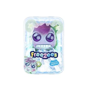 Famosa - Freezees Icy Glu, Peluche Original, Juguete Infantil De Criatura Divertida, Muñeco Blandito De Colores Y Con Orejitas Para Jugar Y Accesorios Para Peinar (760018820)