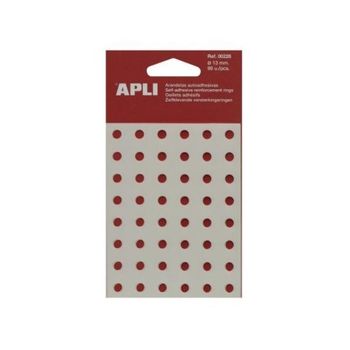 Apli Arandelas De Refuerzo 13mm Translucidas Caja 96 Arandelas