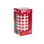 Apli Gomets Rollo   10 5 Mm Rojo Redondo 4853