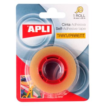 Cinta Adhesiva Transparente Apli