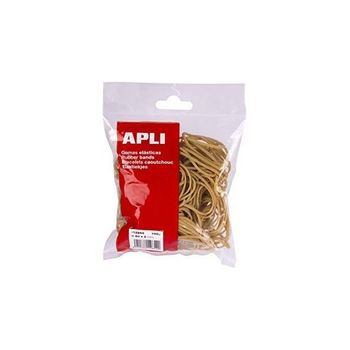 Apli Goma Elastica Marron Caucho 80x2mm 1kg