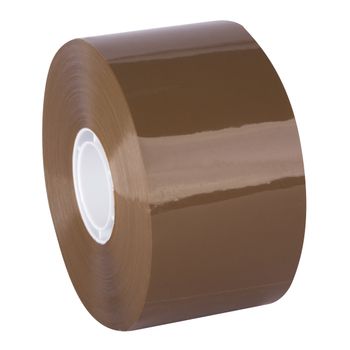 Precinto Compact Sin Ruido Pp Acrilico - 50mm X 132m - Grosor 28?m - Marron Apli