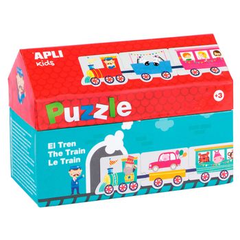 Puzle Casita Tren Apli Kids 20 Piezas