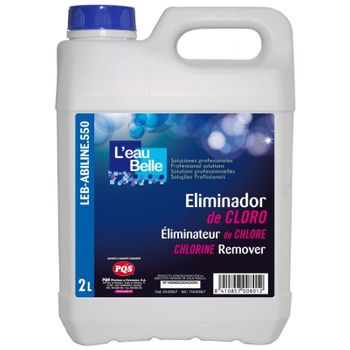 Eliminador De Cloro Leb Abiline 550. Botella 2 Lt.