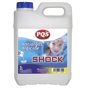 Antialgas - Algicida De Choque Pqs. Botella 2 Lt.