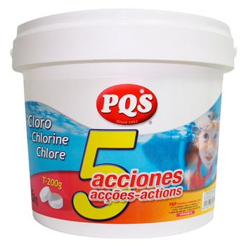 Pqs Cloro 5 Acciones T-200g