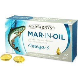 Marnys Aceite Salmon 500 Mg 60 Perl