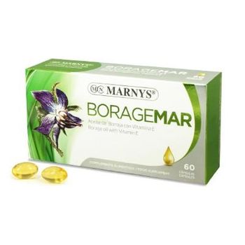 Aceite De Borraja 500 Mg Marnys, 60 Cápsulas