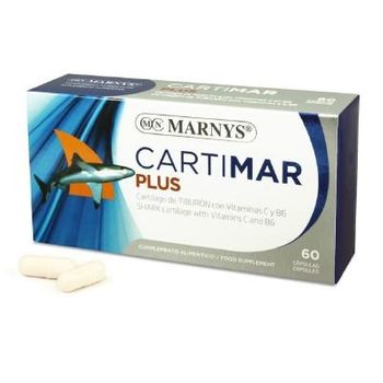 Cartimar Plus (cartílago De Tiburón) 500 Mg Marnys, 60 Cápsulas