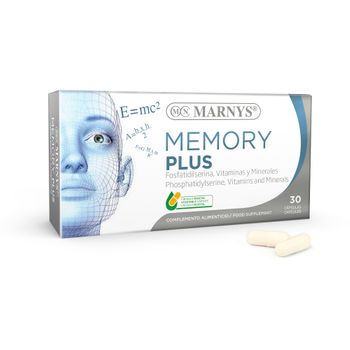 Marnys Memory Plus 30 Cápsulas Vegetales
