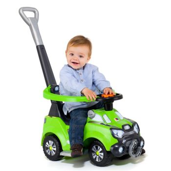 2 En 1 Coche Correpasillos Para Niños 12-36 Meses Verde Aiyaplay con  Ofertas en Carrefour