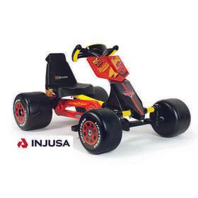 Go Kart Coche De Pedales Con Asiento Ajustable Negro Y Verde Homcom con  Ofertas en Carrefour