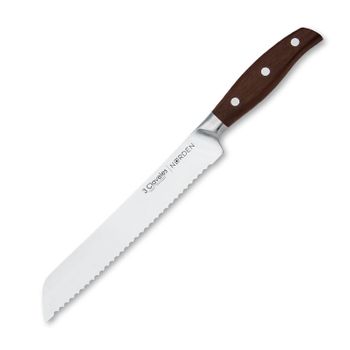 3 Claveles Norden - Cuchillo Panero Profesional 20.5 Cm Acero Forjado Y Mango De Roble