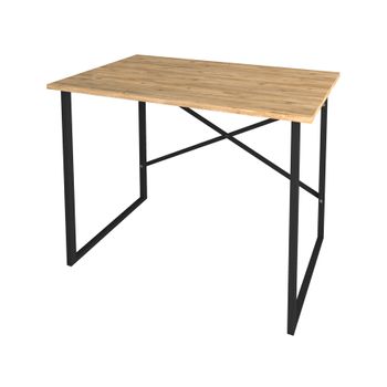 Mesa Escritorio Base Metal 75x90x60 Safir - Venprodin