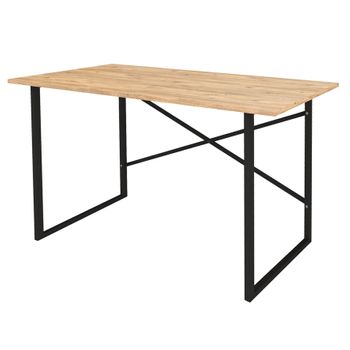 Mesa Escritorio Base Metal 75x120x60 Safir - Venprodin