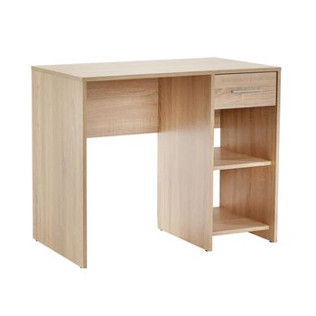 Mesa Escritorio 1 Cajón Con Estantes 74x90x51 Cambrian - Venprodin