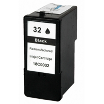 Lexmark 32 Negro Cartucho De Tinta Remanufacturado 18cx032e