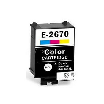 Cartucho De Tinta Epson T2670 / T267 Tricolor Compatible Con C13t26704010 Para Epson Workforce Wf100 W