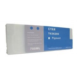 Epson T6362 / C13t636200 / T636 Cyan Cartucho De Tinta Pigmentada Compatible Con Epson Stylus Pro 7700, 7890, 7900, 9890, 9900