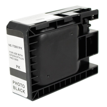 Cartucho De Tinta Epson T5801 Negro Photo Compatible C13t580100 Para Epson Stylus Pro 3800 / 3880