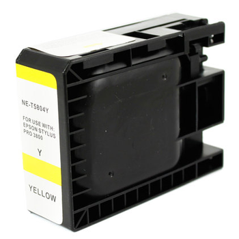 Cartucho De Tinta Epson T5804 Amarillo Compatible C13t580400 Para Epson Stylus Pro 3800 / 3880