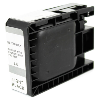 Cartucho De Tinta Epson T5807 Negro Light Compatible C13t580700 Para Epson Stylus Pro 3800 / 3880