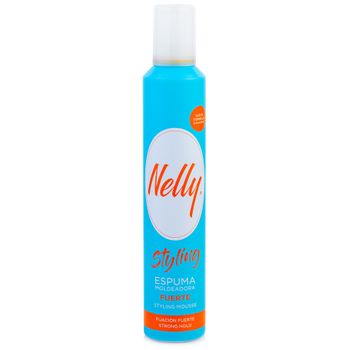 Nelly Espuma Moldeadora Fijación Fuerte 300 Ml