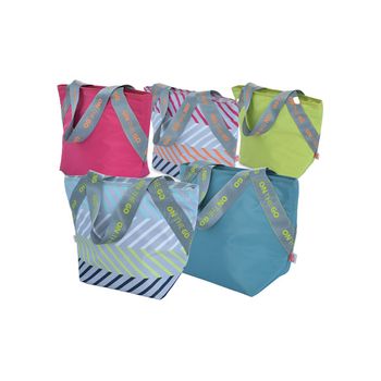 Bolsa Porta Alimentos Tote Fluor Marca Iris