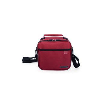 Porta alimentos Iris Classic LunchBag Negro + 2 Tupper herméticos