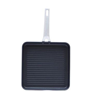 Grill Aluminio Fundido Induccion Aire 23x23 Cm