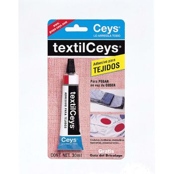 Adhesivo Especial Para Tejidos Ceys Textil 30ml