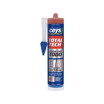 Adhesivo Ceys Total Tech Marrón 290ml