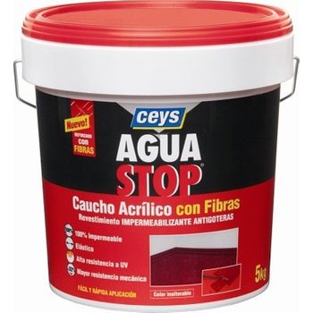 Pintura Imperm. Cau/acr 5 Kg Gr Fib Antig Aguastop El Ceys