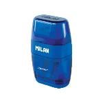 Milan Afilaborra Compact Goma Borrar   Doble Azul  Verde  Gris O Rosa Doble Deposito...