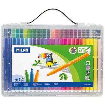 Ofiarea. Rotulador Milan Pincel Brush. 10 colores (127776)