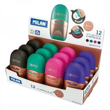 Milan Portaminas Compact Sunset 07mm Expositor 4 Colores -20u- con Ofertas  en Carrefour