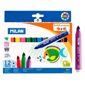 Ofiarea. Rotulador Milan Pincel Brush. 10 colores (127776)