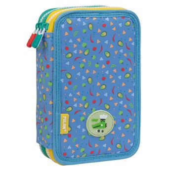 Estuche Milan Super Chef Azul Doble 36 Piezas