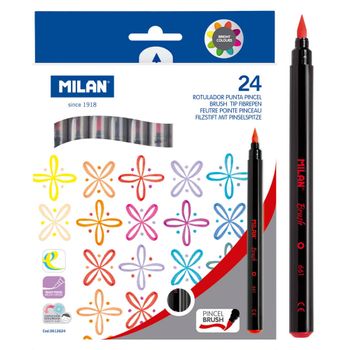 STAEDTLER 832- Rotulador blanco con punta de pincel