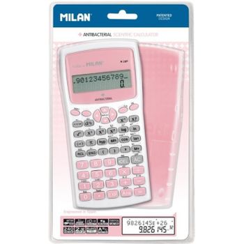 Calculadora Cientifica M240 Serie Edition + Color Blanco Y Rosa 240 Funciones