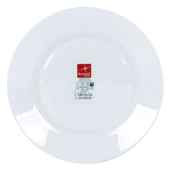 Plato postre 20cm vidrio blanco Toledo Bormioli Rocco