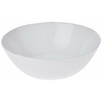 Ensaladera Bormioli Coconut Blanco Vidrio Templado (ø 23 Cm)