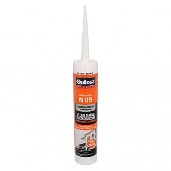 Silicona Neutra Profesional Blanca 300 Ml. Orbasil N09 Silicona Sellado, Sellador De Juntas Versatil