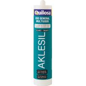 Sellador De Silicona Aklesil 280ml. Blanco