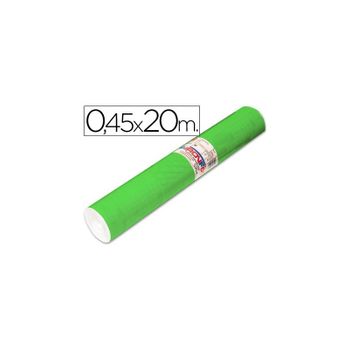 Rollo Adhesivo Aironfix Unicolor Verde Medio 67005 -rollo De 20 Mt